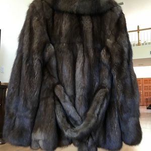 poshmark fur coat